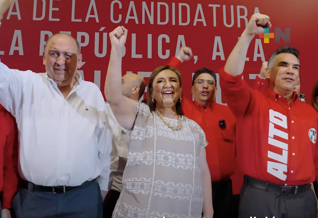 PRI otorga constancia a Xóchitl Gálvez como su candidata a la presidencia de la República